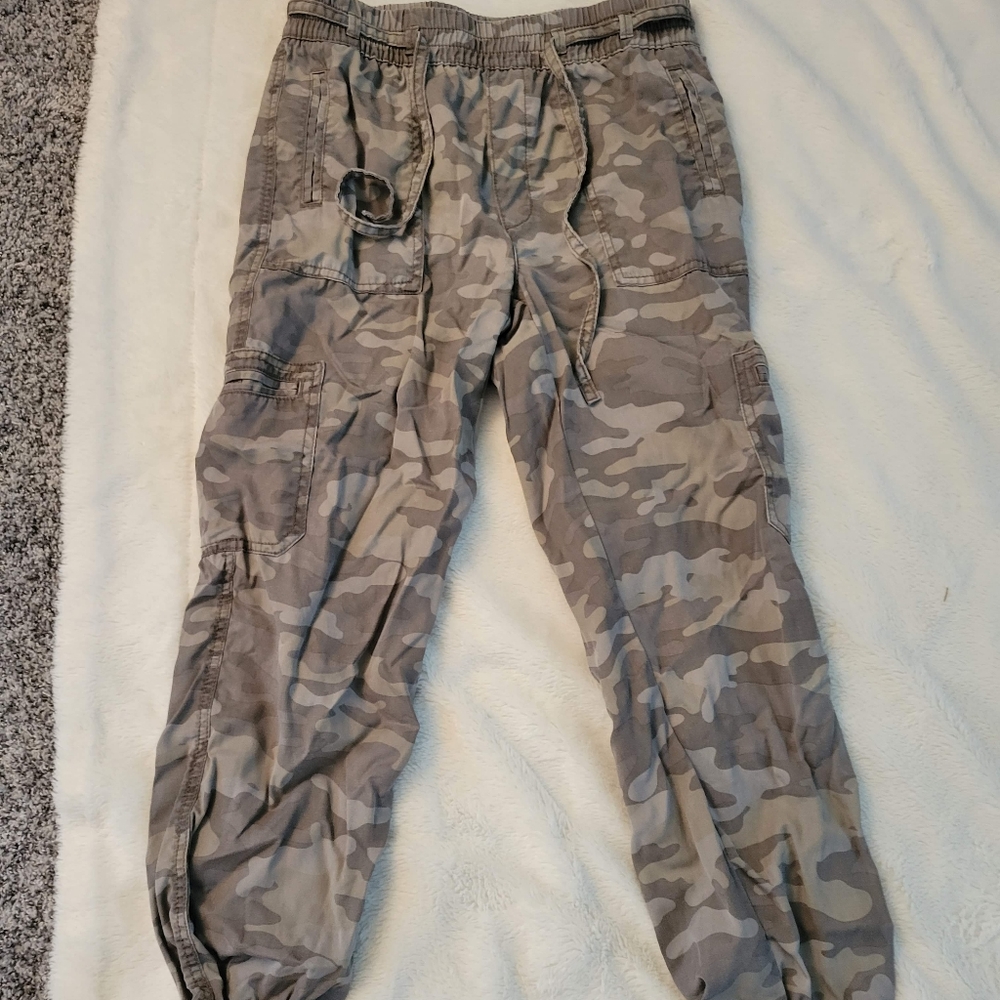 AE Camo Cargo Joggers, Small